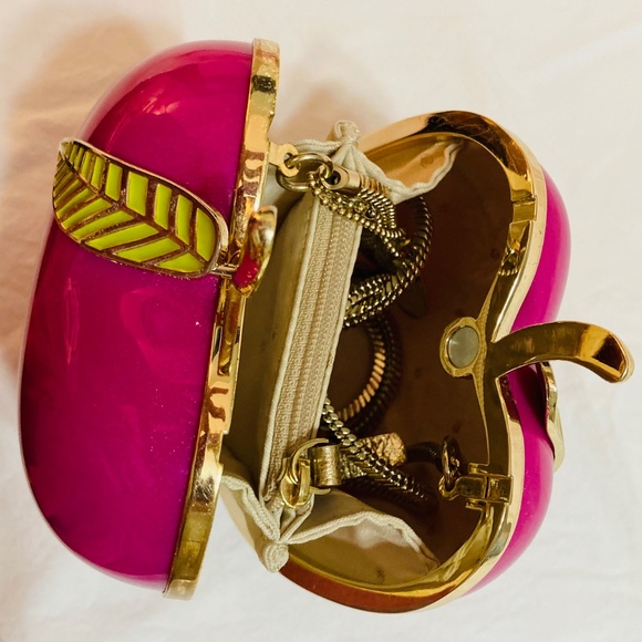 Kate Spade "Far From The Tree Resin Apple Bag - Picture 4 of 7